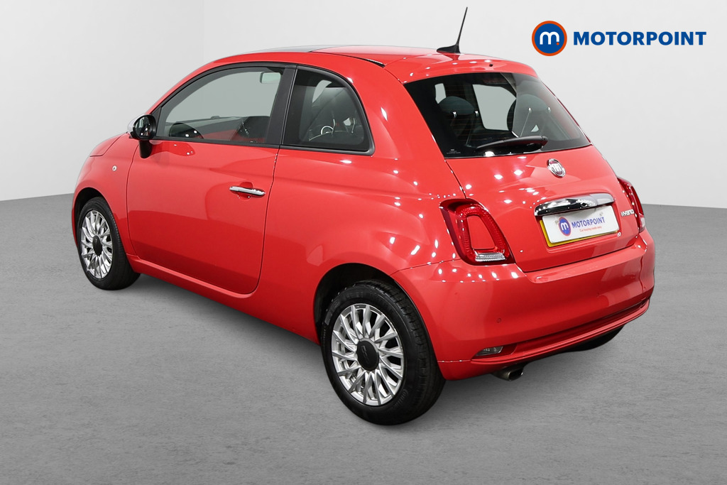 Fiat 500 Lounge Manual Petrol-Electric Hybrid Hatchback - Stock Number (1509869) - Passenger side rear corner