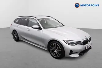 BMW 3 Series Sport Pro Automatic Petrol Plug-In Hybrid Estate - Stock Number (1511084) - Drivers side front corner