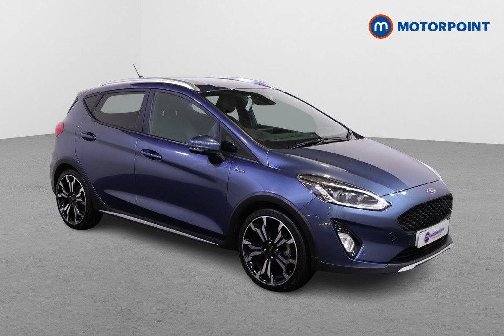 Ford Fiesta Active X Edition Manual Petrol-Electric Hybrid Hatchback - Stock Number (1511965) - Drivers side front corner