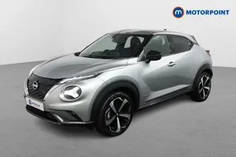 Nissan Juke Tekna Automatic Petrol-Electric Hybrid SUV - Stock Number (1511973) - Passenger side front corner