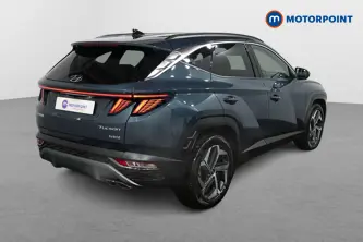 Hyundai Tucson Premium Automatic Petrol-Electric Hybrid SUV - Stock Number (1506948) - Drivers side rear corner