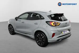 Ford Puma St-Line Vignale Automatic Petrol-Electric Hybrid SUV - Stock Number (1512256) - Passenger side rear corner