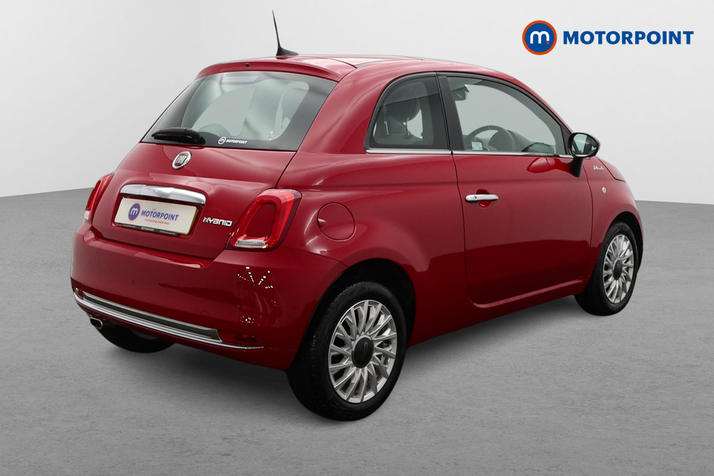 Fiat 500 Dolcevita Manual Petrol-Electric Hybrid Hatchback - Stock Number (1502969) - Drivers side rear corner