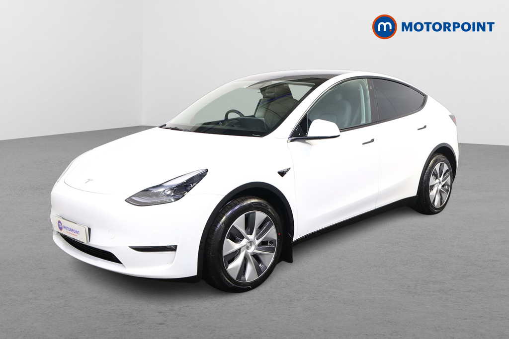 Tesla Model Y Long Range Automatic Electric SUV - Stock Number (1510005) - Passenger side front corner