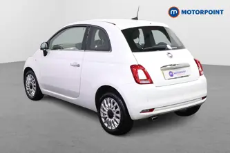 Fiat 500 Lounge Manual Petrol Hatchback - Stock Number (1511630) - Passenger side rear corner