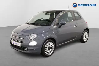 Fiat 500 Lounge Manual Petrol-Electric Hybrid Hatchback - Stock Number (1512216) - Passenger side front corner