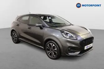 Ford Puma St-Line Manual Petrol-Electric Hybrid SUV - Stock Number (1512984) - Drivers side front corner