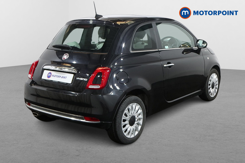 Fiat 500 Dolcevita Manual Petrol-Electric Hybrid Hatchback - Stock Number (1502747) - Drivers side rear corner