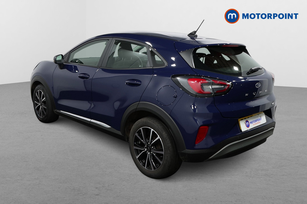 Ford Puma Titanium Manual Petrol-Electric Hybrid SUV - Stock Number (1511383) - Passenger side rear corner