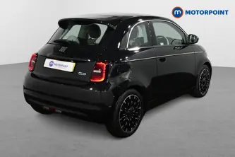 Fiat 500 La Prima Automatic Electric Hatchback - Stock Number (1512148) - Drivers side rear corner