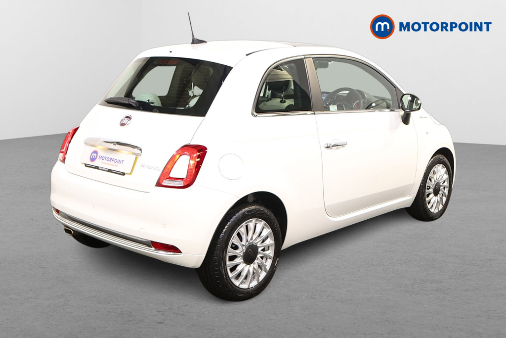 Fiat 500 Dolcevita Manual Petrol-Electric Hybrid Hatchback - Stock Number (1512187) - Drivers side rear corner