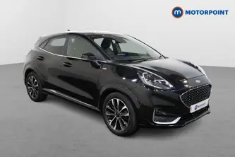 Ford Puma St-Line Vignale Manual Petrol-Electric Hybrid SUV - Stock Number (1512755) - Drivers side front corner