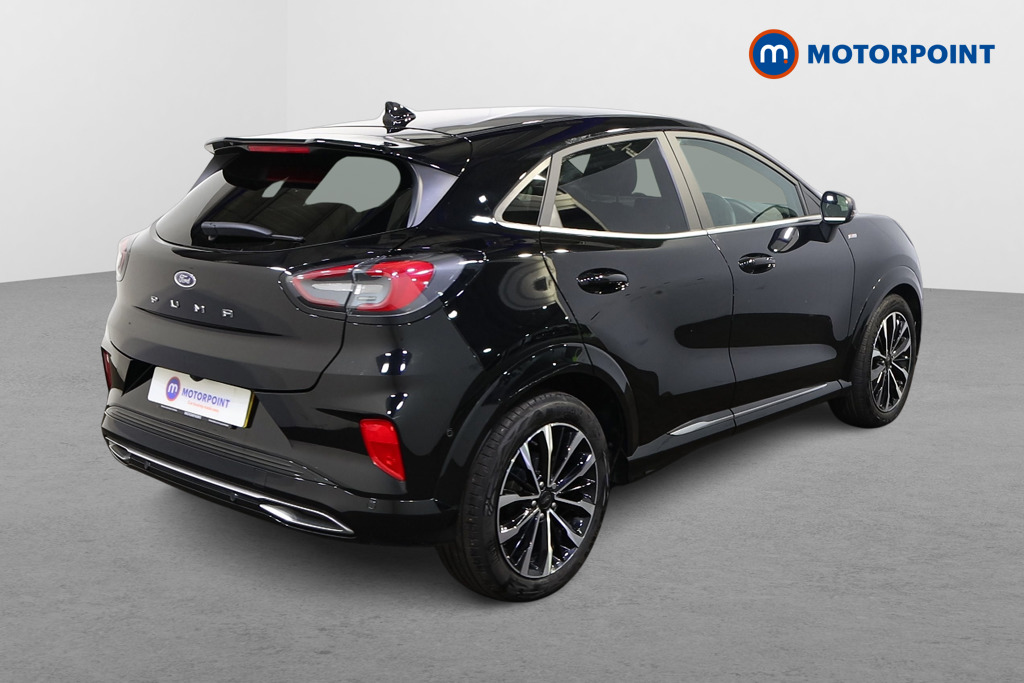 Ford Puma St-Line Vignale Manual Petrol-Electric Hybrid SUV - Stock Number (1512755) - Drivers side rear corner