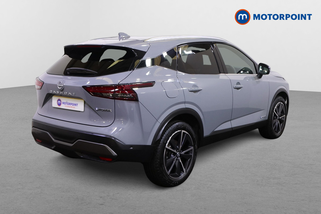 Nissan Qashqai Tekna Automatic Petrol-Electric Hybrid SUV - Stock Number (1512760) - Drivers side rear corner