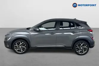 Hyundai Kona Premium Automatic Petrol-Electric Hybrid SUV - Stock Number (1509561) - Passenger side