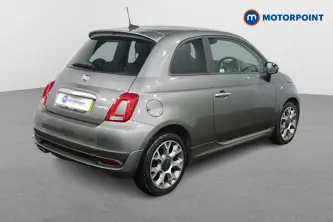 Fiat 500 Rock Star Manual Petrol-Electric Hybrid Hatchback - Stock Number (1510510) - Drivers side rear corner