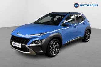 Hyundai Kona Ultimate Automatic Petrol-Electric Hybrid SUV - Stock Number (1511948) - Passenger side front corner