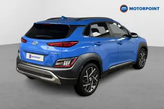 Hyundai Kona Ultimate Automatic Petrol-Electric Hybrid SUV - Stock Number (1511948) - Drivers side rear corner