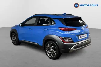 Hyundai Kona Ultimate Automatic Petrol-Electric Hybrid SUV - Stock Number (1511948) - Passenger side rear corner