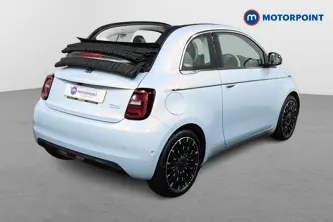 Fiat 500 La Prima Automatic Electric Convertible - Stock Number (1512180) - Drivers side rear corner