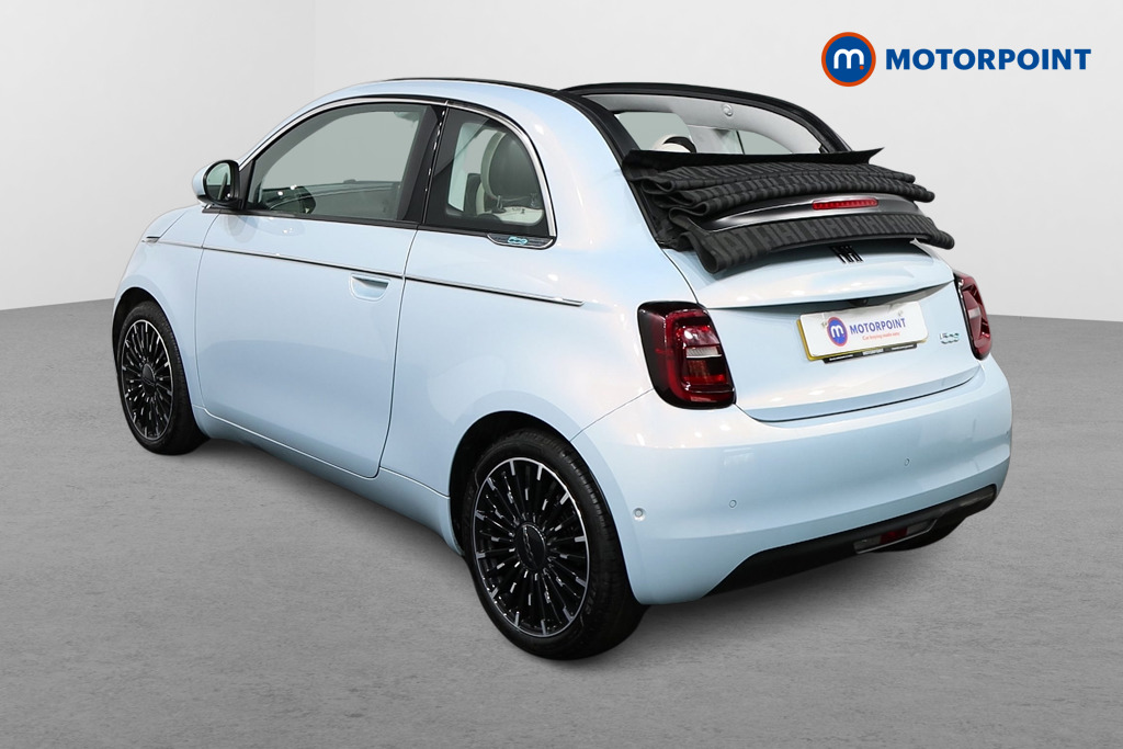 Fiat 500 La Prima Automatic Electric Convertible - Stock Number (1512180) - Passenger side rear corner