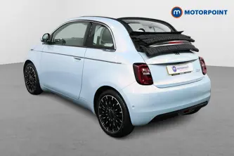 Fiat 500 La Prima Automatic Electric Convertible - Stock Number (1512180) - Passenger side rear corner