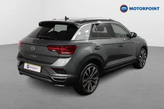 Volkswagen T-Roc R-Line Manual Petrol SUV - Stock Number (1512407) - Drivers side rear corner