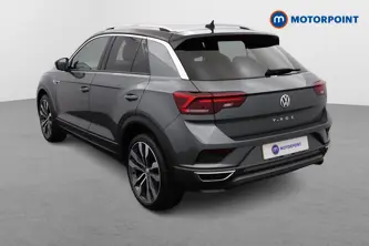 Volkswagen T-Roc R-Line Automatic Petrol SUV - Stock Number (1512536) - Passenger side rear corner