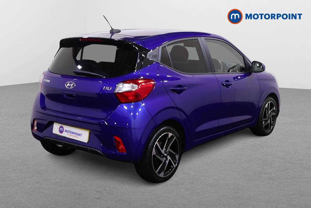 Hyundai I10 Premium Automatic Petrol Hatchback - Stock Number (1512697) - Drivers side rear corner