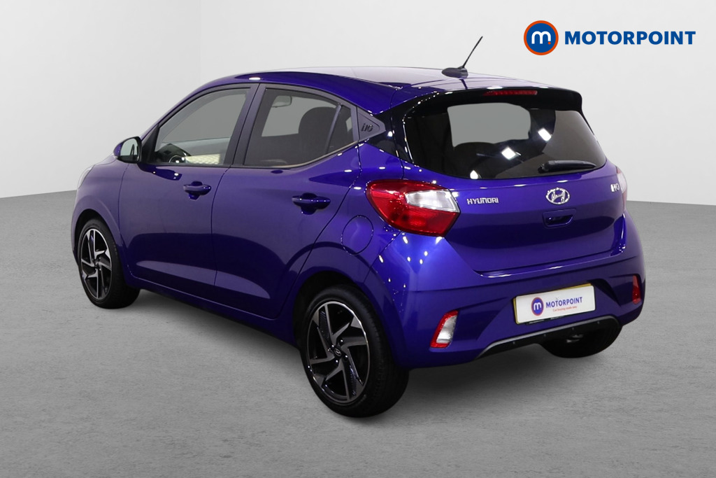 Hyundai I10 Premium Automatic Petrol Hatchback - Stock Number (1512697) - Passenger side rear corner