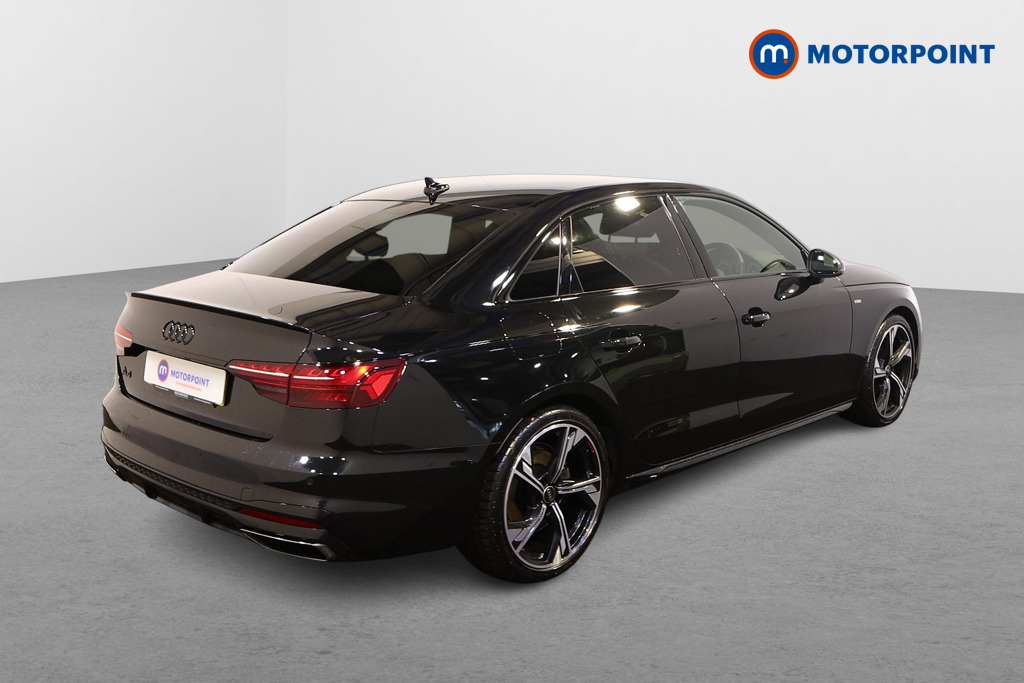 Audi A4 Black Edition Automatic Petrol Saloon - Stock Number (1513546) - Drivers side rear corner