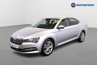 Skoda Superb Se L Automatic Petrol Hatchback - Stock Number (1501573) - Passenger side front corner