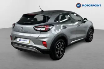 Ford Puma Titanium Manual Petrol-Electric Hybrid SUV - Stock Number (1511981) - Drivers side rear corner