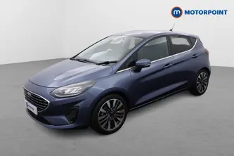 Ford Fiesta Titanium X Manual Petrol-Electric Hybrid Hatchback - Stock Number (1512150) - Passenger side front corner