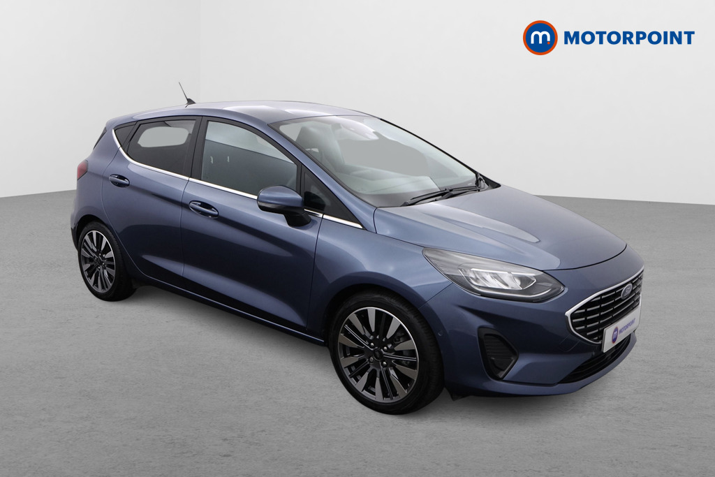 Ford Fiesta Titanium X Manual Petrol-Electric Hybrid Hatchback - Stock Number (1512150) - Drivers side front corner