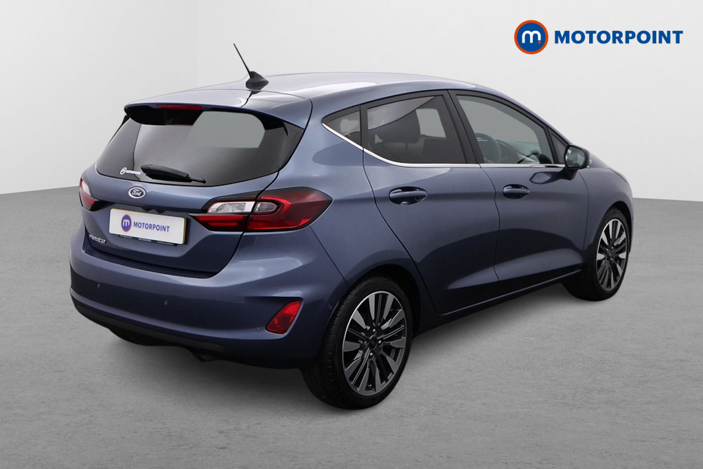 Ford Fiesta Titanium X Manual Petrol-Electric Hybrid Hatchback - Stock Number (1512150) - Drivers side rear corner