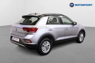 Volkswagen T-Roc Life Automatic Petrol SUV - Stock Number (1512438) - Drivers side rear corner