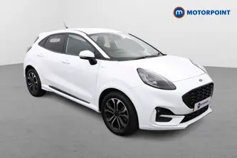 Ford Puma St-Line Automatic Petrol-Electric Hybrid SUV - Stock Number (1513215) - Drivers side front corner