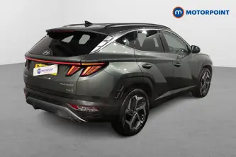 Hyundai Tucson Premium Automatic Petrol-Electric Hybrid SUV - Stock Number (1513243) - Drivers side rear corner