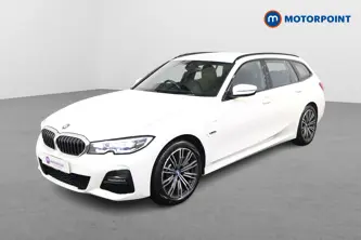 BMW 3 Series M Sport Automatic Petrol Plug-In Hybrid Estate - Stock Number (1513647) - Passenger side front corner