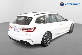 BMW 3 Series M Sport Automatic Petrol Plug-In Hybrid Estate - Stock Number (1513647) - Drivers side rear corner