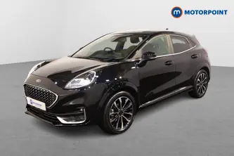 Ford Puma St-Line Vignale Automatic Petrol-Electric Hybrid SUV - Stock Number (1513957) - Passenger side front corner