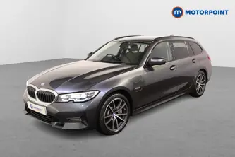 BMW 3 Series Sport Pro Automatic Petrol Plug-In Hybrid Estate - Stock Number (1511388) - Passenger side front corner