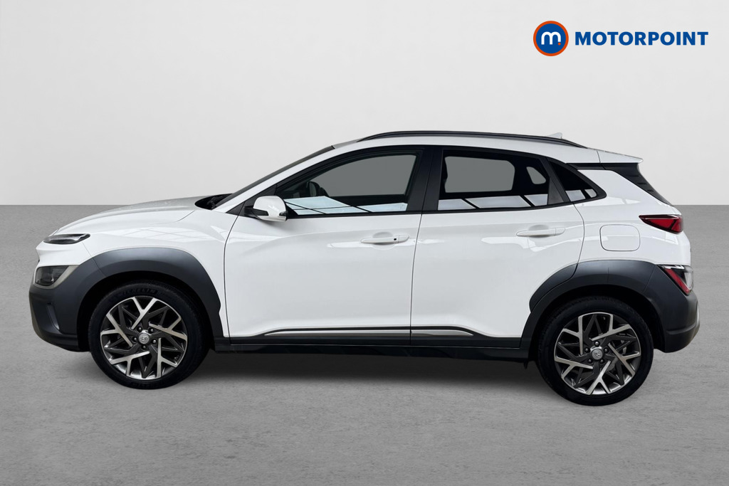 Hyundai Kona Premium Automatic Petrol-Electric Hybrid SUV - Stock Number (1511709) - Passenger side