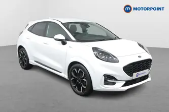 Ford Puma St-Line X Manual Petrol-Electric Hybrid SUV - Stock Number (1511760) - Drivers side front corner