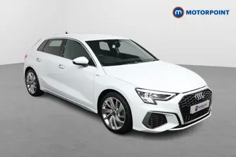 Audi A3 S Line Automatic Petrol Hatchback - Stock Number (1512403) - Drivers side front corner