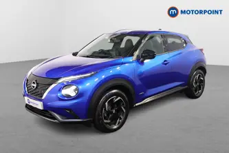 Nissan Juke N-Connecta Automatic Petrol-Electric Hybrid SUV - Stock Number (1513355) - Passenger side front corner