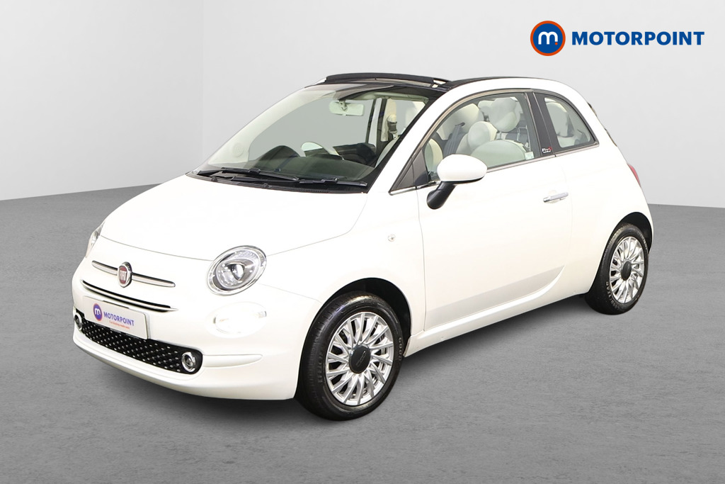 Fiat 500 Lounge Manual Petrol Convertible - Stock Number (1513904) - Passenger side front corner