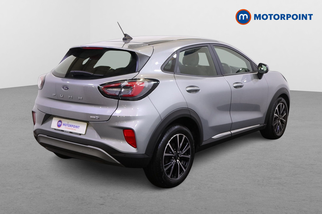 Ford Puma Titanium Manual Petrol-Electric Hybrid SUV - Stock Number (1513940) - Drivers side rear corner