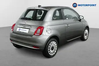 Fiat 500 Dolcevita Manual Petrol-Electric Hybrid Hatchback - Stock Number (1500962) - Drivers side rear corner